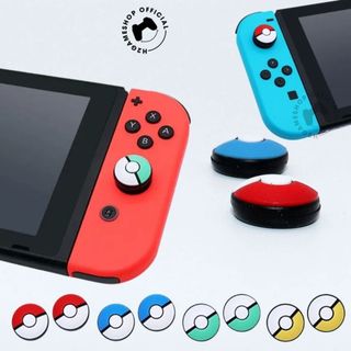 Nút bọc núm bọc bảo vệ joy-con analog silicone mềm hình pokemon phụ kiện máy chơi game nintendo switch lite v1 v2 oled