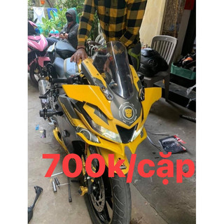 cánh gió tai gió h2r gắn chân kính hậu cho yamaha r15 r15v3 ninja 300 400 zx10r gsx cbr150