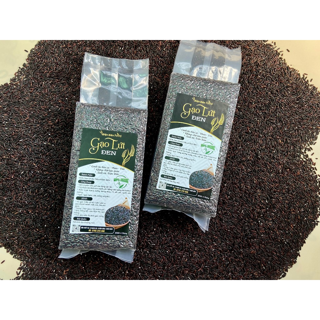 Gạo Lứt Đen Điện Biên 1kg | BigBuy360 - bigbuy360.vn