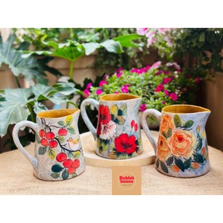 Bình hoa để bàn gốm sứ Bát Tràng dáng ca sữa