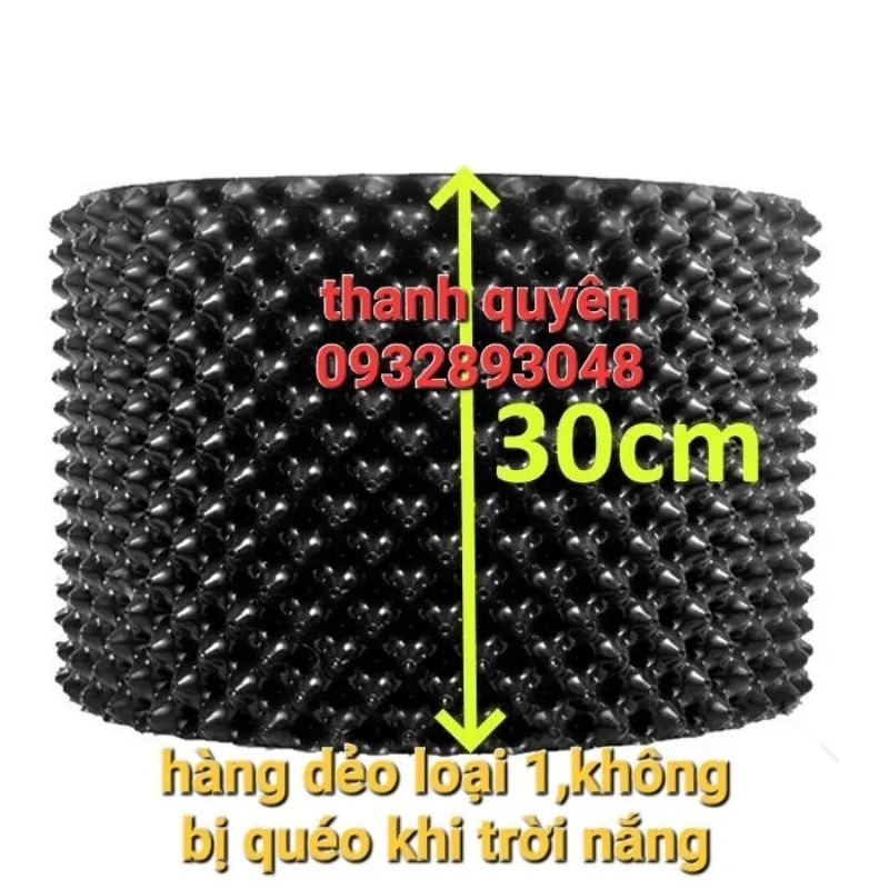 Combo 50 mét bầu ươm V6 cao 30cm(tặng 1 mét).Hàng chuẩn loại 1(tặng kèm bộ vít)