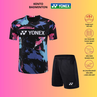 Áo Cầu Lông, Quần Cầu Lông, Bộ Cầu Lông YONEX Nam Nữ, Vải Thoáng Khí STT470