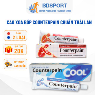 Cao xoa bóp counterpain thái lan đỏ và xanh 120g, dầu xoa bóp counterpain nóng lạnh 120g thái lan