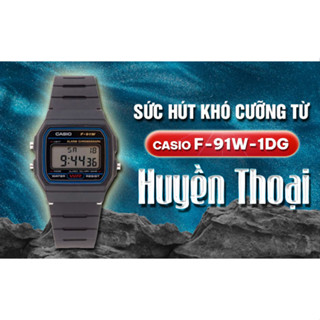 Đồng hồ Casio F - 91W Chính hãng Siêu bền, Đồng hồ Chống nước, Đồng hồ Điện tử Casio