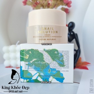 Kem Dưỡng Da Nature Republic Snail Solution Cream