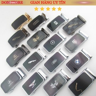 [Sỉ,Lẻ] Đầu Khóa Thắt Lưng Nam Thép Hợp Kim Mạ Crom Titan Cao Cấp Siêu Bền Đẹp (Cho dây khấc -Bán kèm dây)
