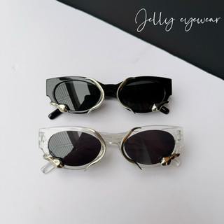 Kính râm gm jennie style y2k,kính mát jennie độc đáo tròng uv400