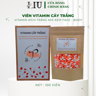 [FREE SHIP] COMBO 100 VIÊN CẤY TRẮNG CẤP TỐC, VIÊN CẤY TRẮNG DA NHANH GẤP 10 LẦN