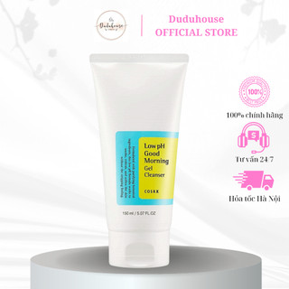 Sữa rửa mặt Cosrx Good Morning Gel Cleanser chiết xuất trà xanh độ ph thấp 150ml Duduhouse