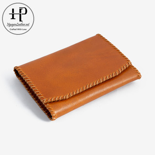 Ví đựng thẻ, name card da bò mộc card holder phong cách cổ điển sang trọng hnp nguyen leather crafted with love
