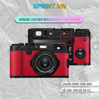Da bò xịn, dán da cho máy ảnh Fujifilm, Canon, Nikon, Sony, Leica....