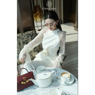 SET LỤA TAY REN- CHOUCHOU
