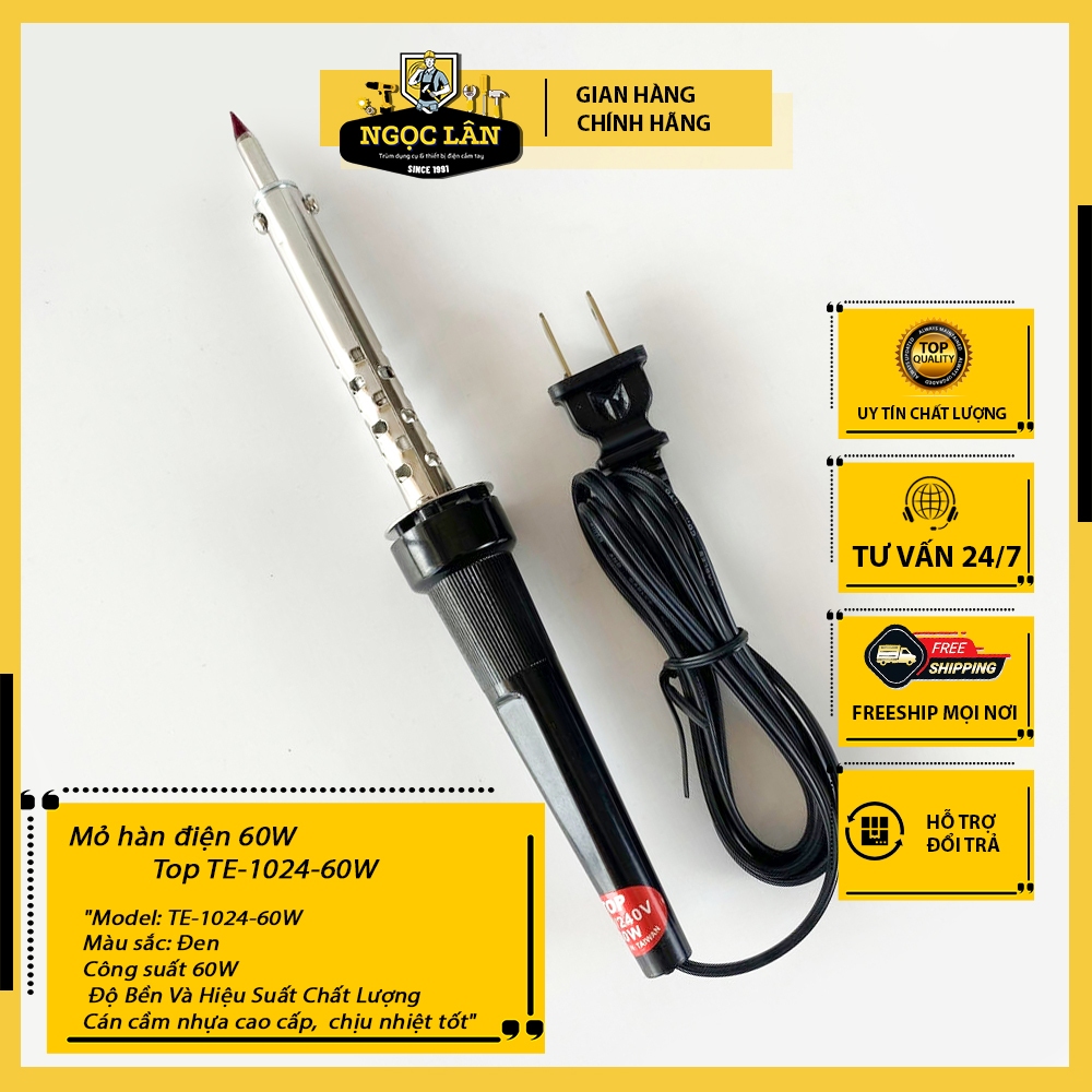 Mỏ hàn điện 60W Top TE-1024-60W