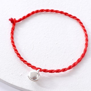 Vòng tay chỉ đỏ mix chuông bạc