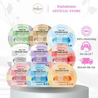 Mặt Nạ Banobagi Stem Cell Dưỡng Ẩm Trắng Da Vita Genic Jelly Vitamin Mask (Miếng lẻ) Duduhouse