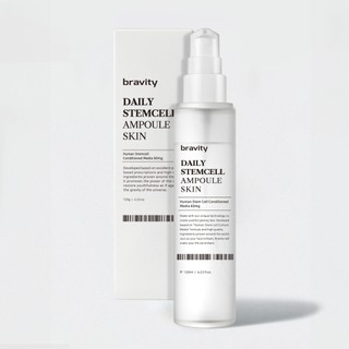 Tonner tế bào gốc Bravity dưỡng da căng bóng Daily Stemcell Ampoule Skin