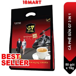 Cà phê sữa g7 3 in 1 bịch