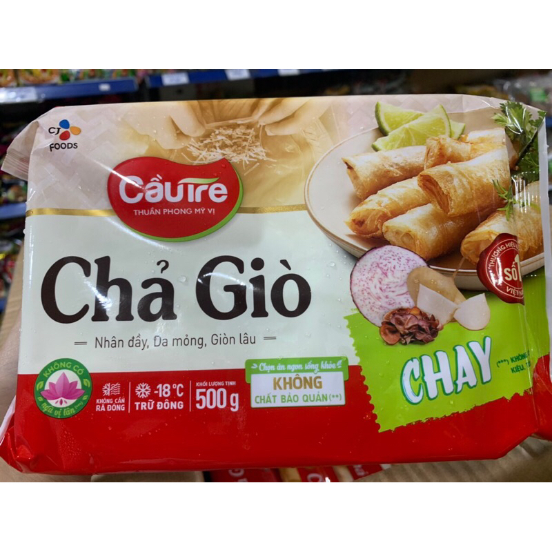 Chả giò  chay Cầu  Tre 500gr
