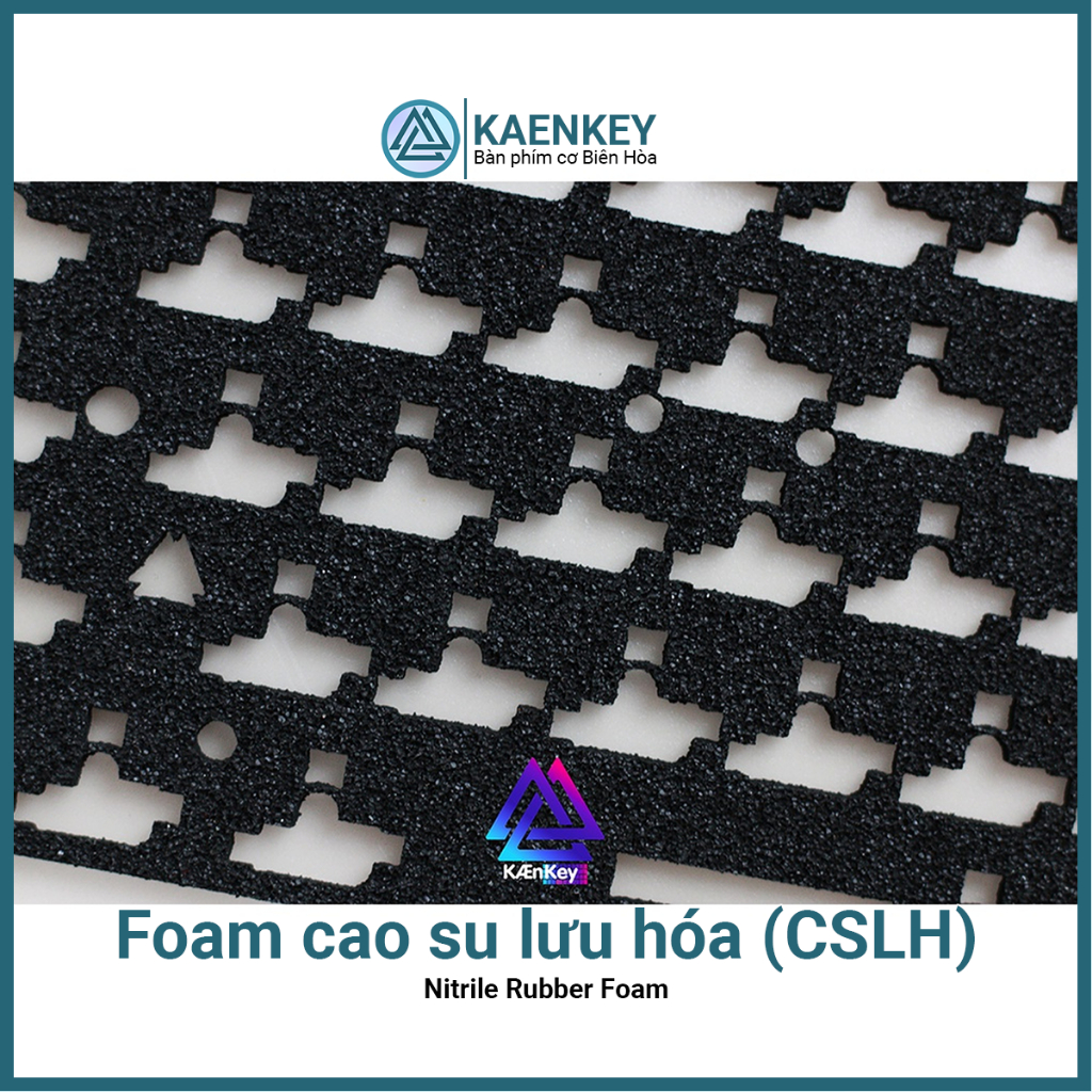 Foam cao su lưu hóa, foam switch poron/ixpe/pe lót,mod bàn phím cơ,pcb hotswap sẵn lỗ ốc hỗ trợ mọi loại phím cơ Kaenkey | BigBuy360 - bigbuy360.vn