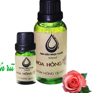 Tinh dầu hoa hồng nguyên chất Ngọc Tuyết 30*10ml thơm nồng quyến rũ