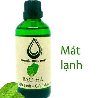 Tinh dầu bạc hà nguyên chất Ngọc Tuyết 100ml - mát lạnh, thư giãn