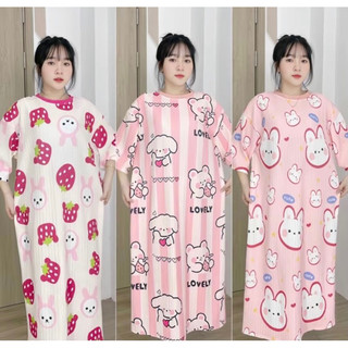 Đầm váy xuông nữ chất xốp gân siêu xinh