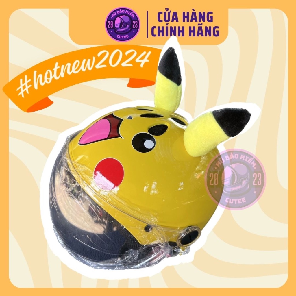 Nón bảo hiểm cho bé, mũ bảo hiểm trẻ em cute, mũ cho bé 2 - 10 tuổi - CUTEE HELMETS