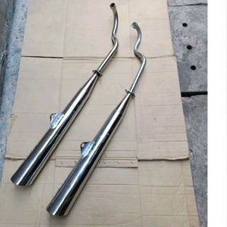 Pô 2543 gắn xe honda wave @110 đời 2017-2024 tiếng pô êm zin và móc căng nhồi bông