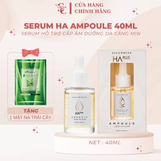 [CHÍNH HÃNG] SERUM HA PLUS SICA WHITE - TINH CHẤT DƯỠNG DA NUÔI DƯỠNG DA CĂNG BÓNG, NGĂN LAO HOA DA