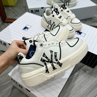 Giày mlb liner mono ny đen cao cấp Giày thể thao MLB Chunky Liner Yankees Monogram ‘White Black’