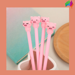 Bút viết màu hồng lợn cute dễ thương vpp land