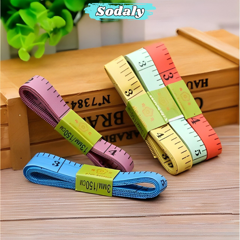 Thước dây đo eo - đo chiều cao, may vá Dài 1m [ sodaly ]