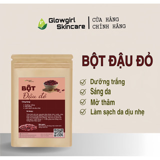 Bột đậu đỏ - Mặt nạ dưỡng trắng, mờ thâm, trẻ hoá làn da
