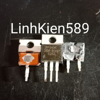 Irf640 irf640n kênh n 200v 18a to-220 mosfet tháo máy