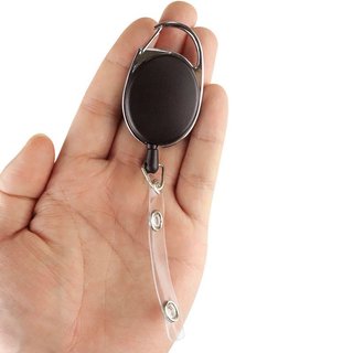MÓC KHÓA DẠNG DÂY RÚT DÙNG KẸP ĐEO THẺ, BẢNG TÊN. DIY409.1155