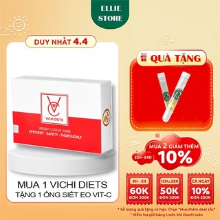 Giảm cân Vichi diets giảm mỡ bụng detox tan mỡ nhanh cơ địa khó nhờn thuốc