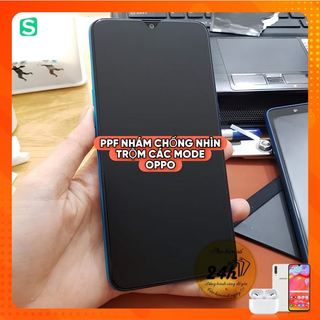 Miếng dán màn hình ppf 2 in 1 chống nhìn trộm + chống vân tay cho oppo reno 4 reno 4 pro reno 5 reno 6 reno 7 reno 8 ...