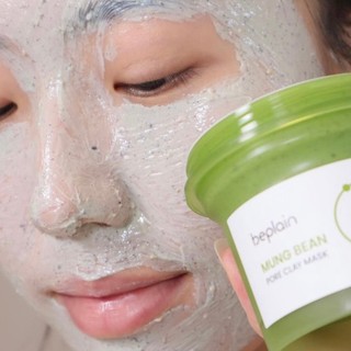 Mặt nạ đất sét Beplain Mung Bean Pore Clay Mask 120ml (Nhập khẩu chính hãng)