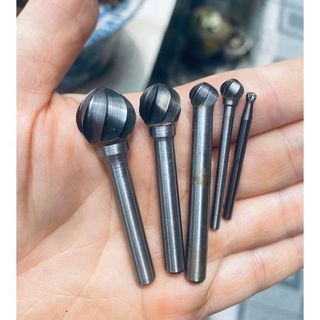 Mũi lũa cầu cao cấp trục 6mm chuyên làm hốc bọng lũa