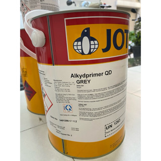  Jotun - Sơn Chống rỉ Alkyd Primer QD màu Xám màu đỏ - chống ăn mòn cho sắt thép - Lon 5 Lit 