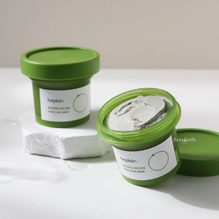 Mặt nạ đất sét Beplain Mung Bean Pore Clay Mask 120ml (Nhập khẩu chính hãng)