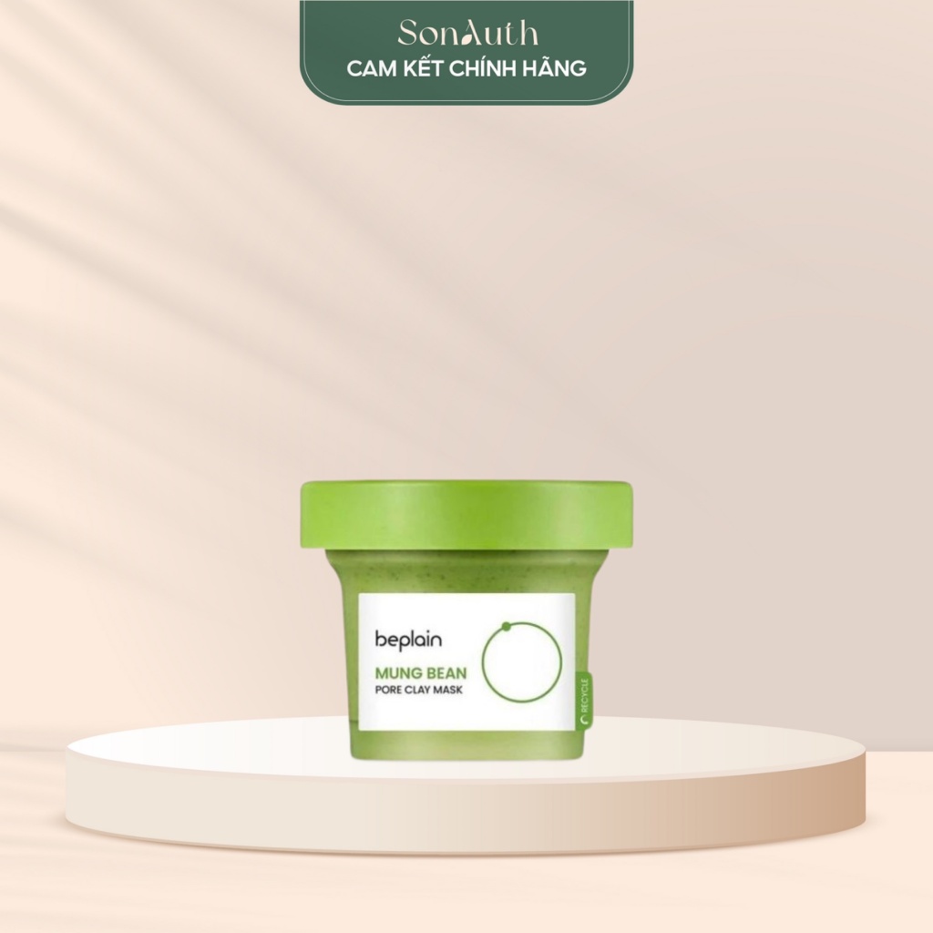 Mặt nạ đất sét Beplain Mung Bean Pore Clay Mask 120ml (Nhập khẩu chính hãng)