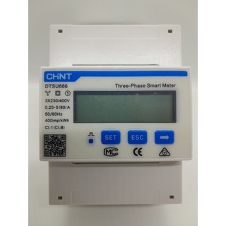 Công tơ điện thông minh 3 pha DTSU666 Chint không hỗ trợ CT ngoài