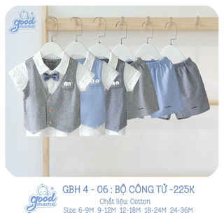 Goodmama - bộ vest công tử cộc tay cho bé trai