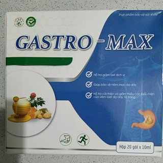 Thực phẩm bảo vệ sức khoẻ Gastro - max, viêm loét dạ dày, tá tràng