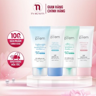 Kem chống nắng make p:rem uv defense me make prem spf50 50ml - kem chống nắng make prem nâng tone,kiềm dầu, cấp ẩm