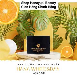 Kem ngày hanayuki dưỡng trắng da chống nắng-hana white & day