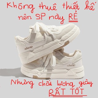 Giày thể thao nữ, dày sneaker nữ hồng trắng xanh đi học đi chơi, giayf nội địa trung HW2007