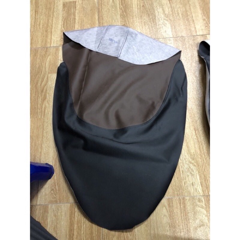 Vỏ yên xe máy xe AB Air blade 125 ( đời 2013->2015) màu nâu đen - vỏ yên theo xe chính hãng honda