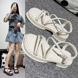 Dép sandanl đế xuồng quai chéo hàng quảng châu phong cách mùa hè mới